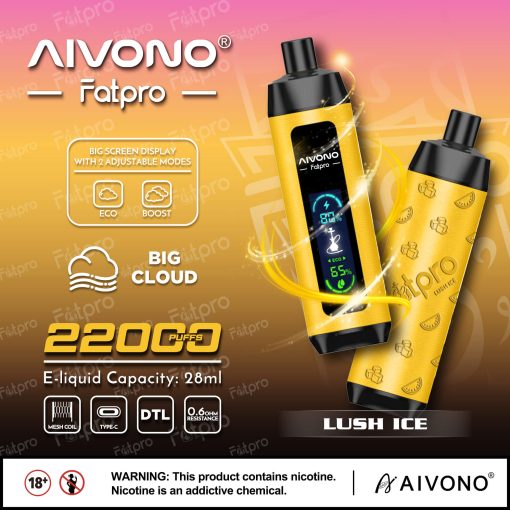 Aivono Aim Fatpro 22000 – Hochleistungs-Vaporizer mit 22.000 Puffs – Premium-Geschmackserlebnis