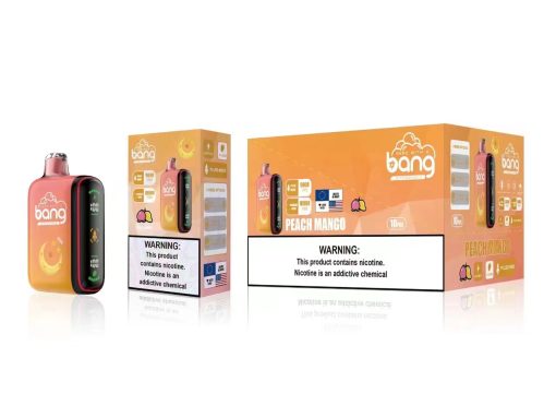 Bang 9000-18000: Hochwertige Wiederaufladbare E-Zigarette mit 12 Aromen, 650mAh Akku und 16.0ml Flüssigkeit