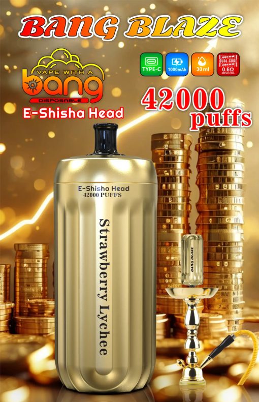 Bang Blaze 42000 Disposable Vape: Höchste Leistung mit bis zu 42.000 Zügen