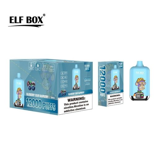 ELFBox Digital 12000 Puffs E-Zigarette - Premium Vaporizer mit digitalem Display und vielfältigen Geschmacksrichtungen