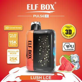 ElfBox Pulse-x 25000 - Hochleistungs-Tastatur-Dampf-Stift mit 25.000 Puffs - Einzigartige Geschmacksauswahl und Dual-Mesh-Coil-Technologie