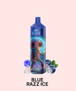 Jnr Alien 10000 - 10000 Züge, 20ml E-Liquid, 850mAh Akku, 50 Geschmacksrichtungen, Type-C Ladung