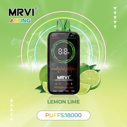 Mrvi Arting 18000 Puffs - 4 Heizmodi, Dual Mesh Coil, Full Screen Display, 26ml E-Liquid Kapazität