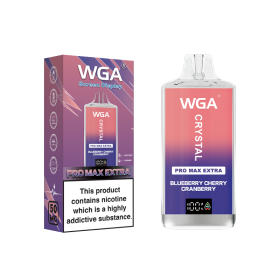 Wga Crystal Pro Max Eetra 15000 – 15000 Züge, 650mAh, 2%/5% Nikotin, 25ml, Portabel und Kompakt